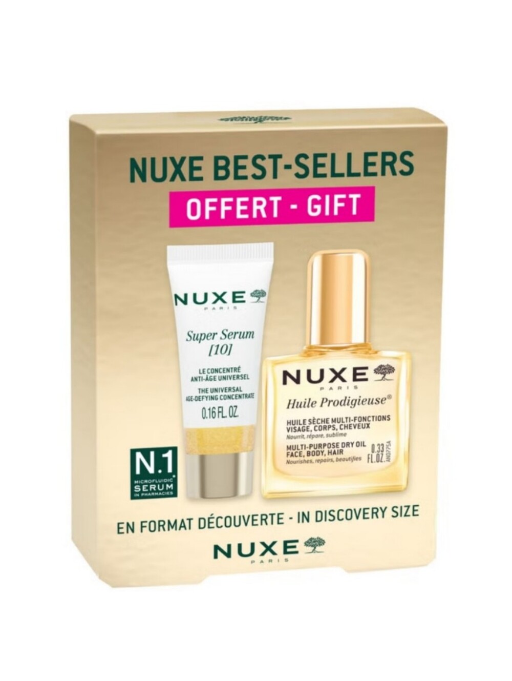 Nuxe Super Serum & Huile Prodigieuse Gift Set